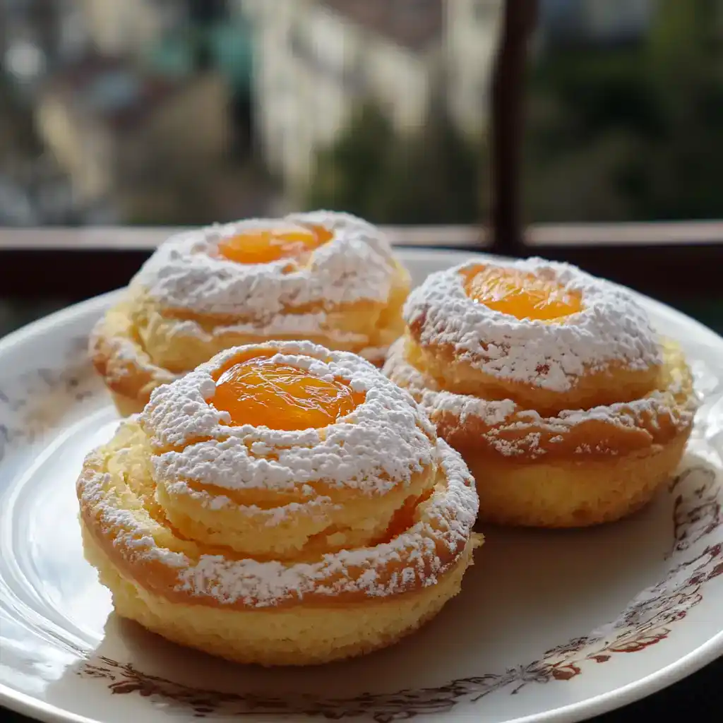 Festive Easter Apricots Cakes