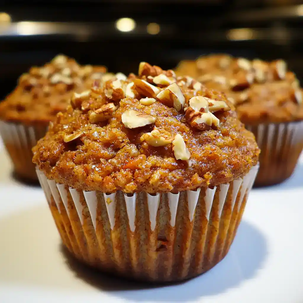 Maple Carrot Breakfast Muffins