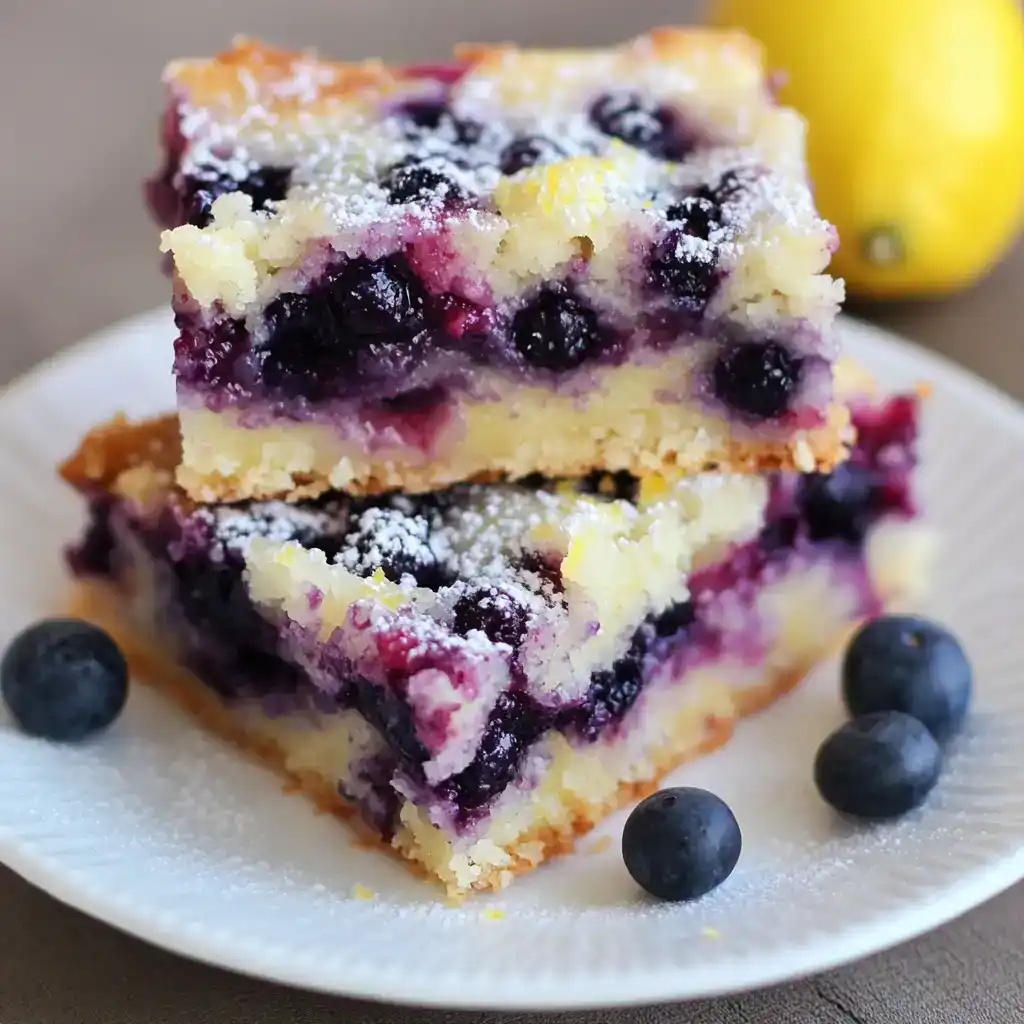 Blueberry Lemonade Bars