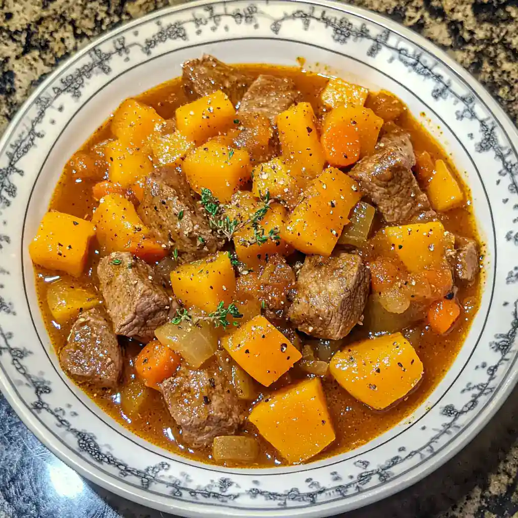 Lamb and Butternut Squash Stew